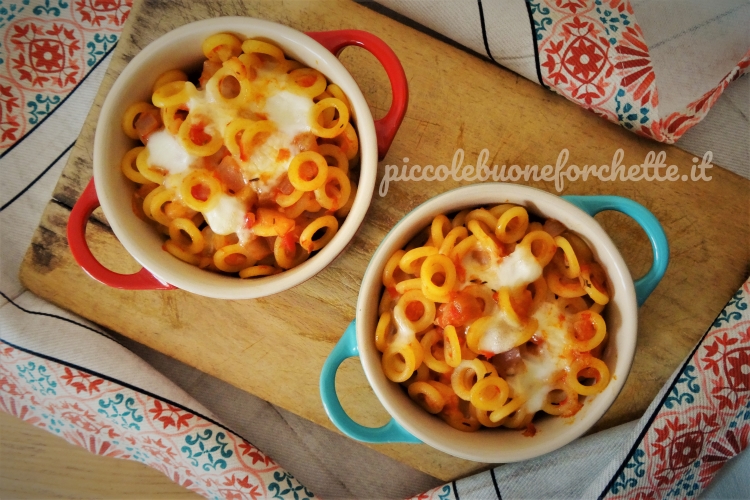 Ricetta pasta al forno con melanzane per bambini Piccole buone forchette