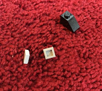 A sure fire way to recover from one of those days | Morgan's Milieu: Lego, buried in a red carpet = ouch!