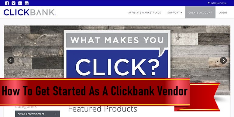 sell products on Clickbank