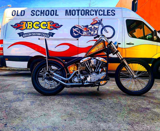 Harley Davidson Shovelhead 1967 By Boccin Custom Cycles Hell Kustom