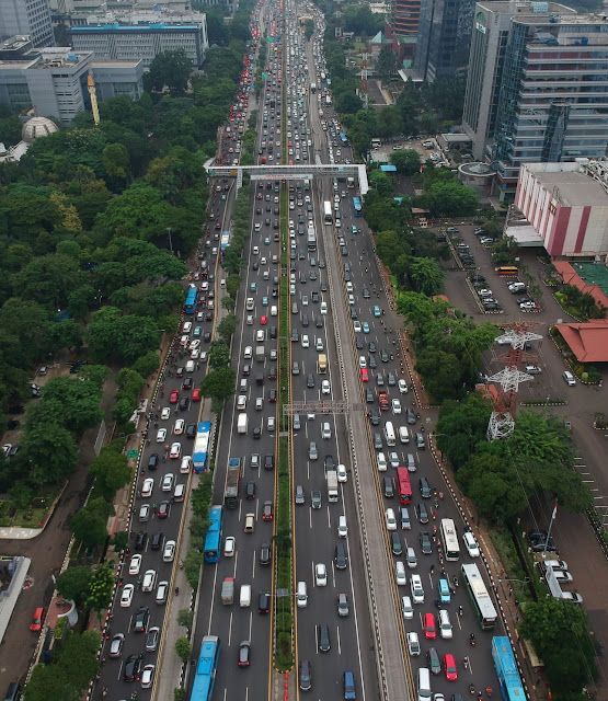 Hasil Survei, Jakarta Peringkat 10 Kota Macet di Dunia 