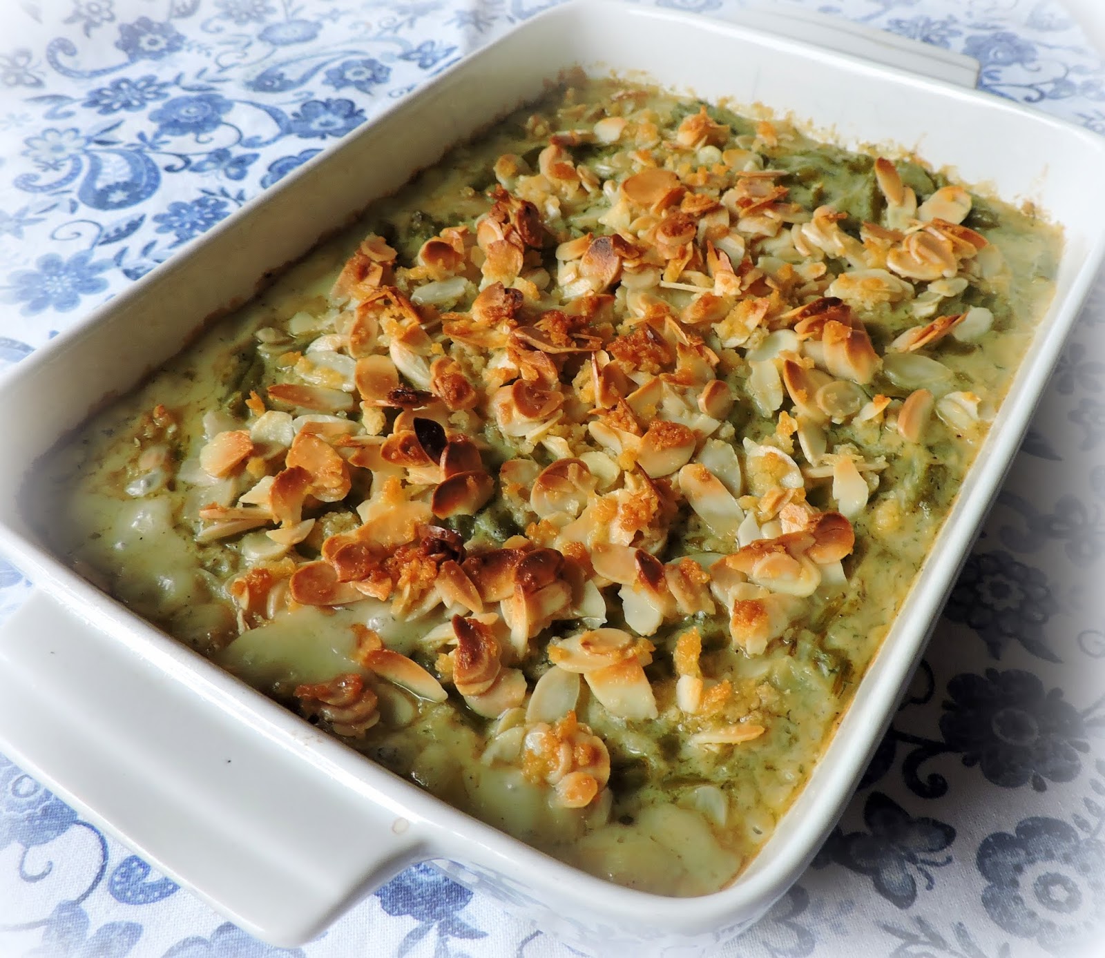 Green Bean & Almond Casserole The English Kitchen