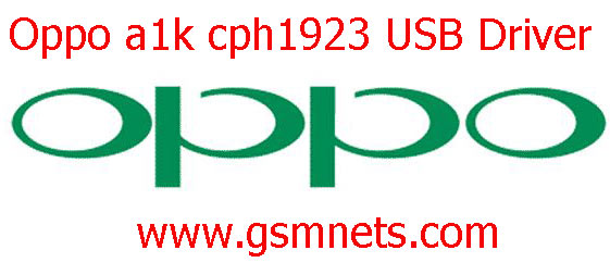 Oppo a1k cph1923 USB Driver