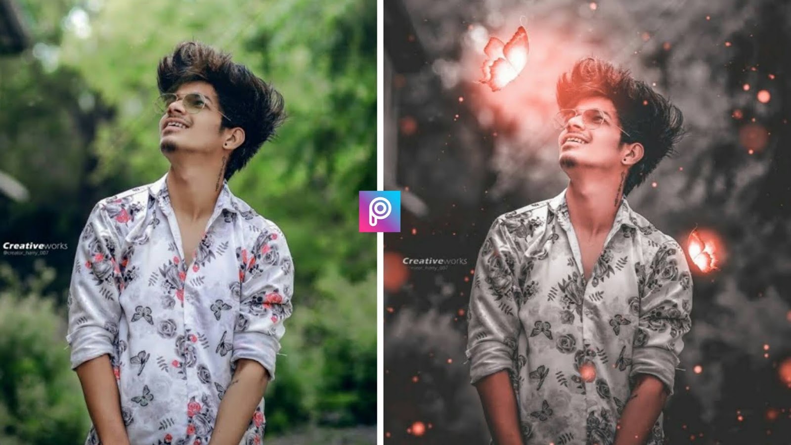 Featured image of post Picsart Editing Glow Butterfly Png Discover trending and popular stickers on picsart
