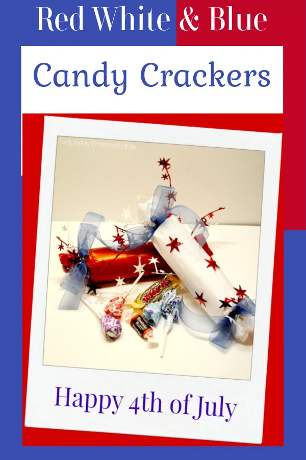 Easy July 4 Candy Crackers