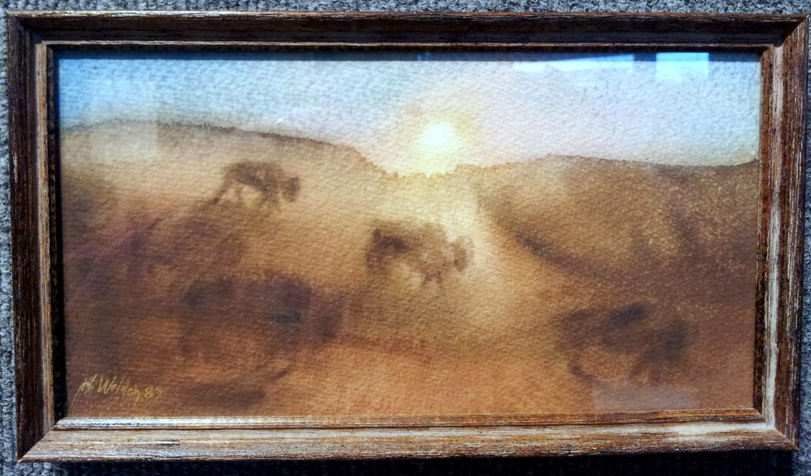 History and Culture by Bicycle Jeff Weldon Paintings, Where the