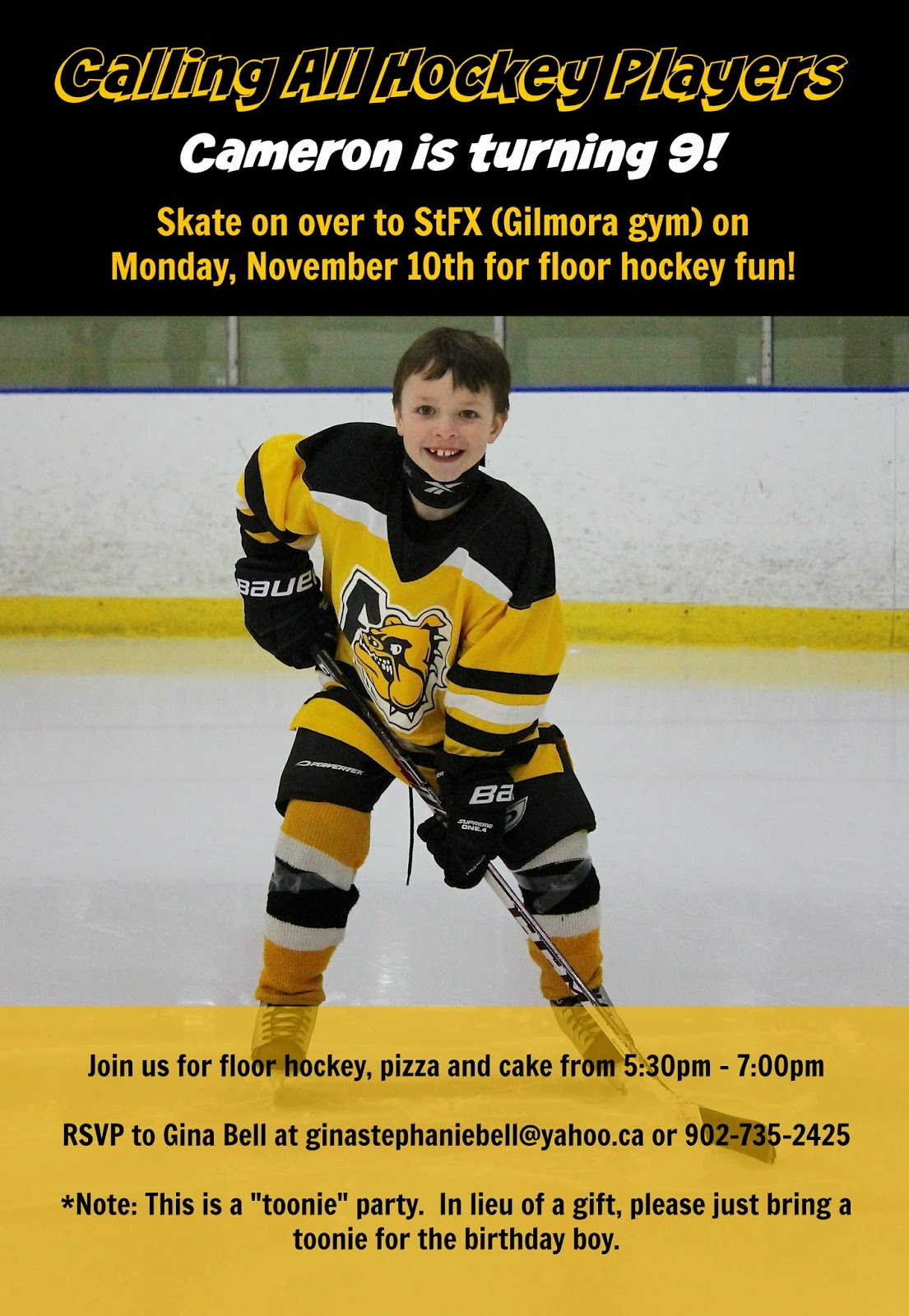 East Coast Mommy The Ultimate DIY Hockey Party