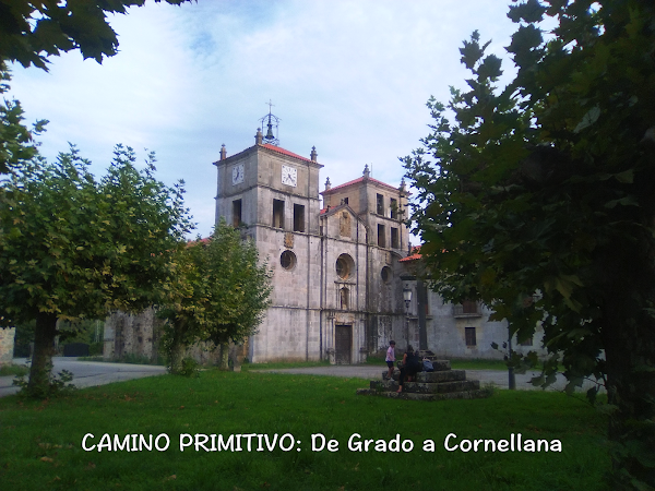 Foto del Monasterio de San Salvador en el Camino Primitivo