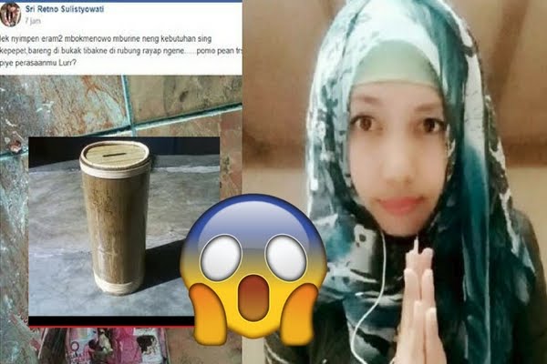 Wanita ini Nabung di Celengan Bambu, Saat Dibuka ia Shock Karena Uangnya Jadi Begini