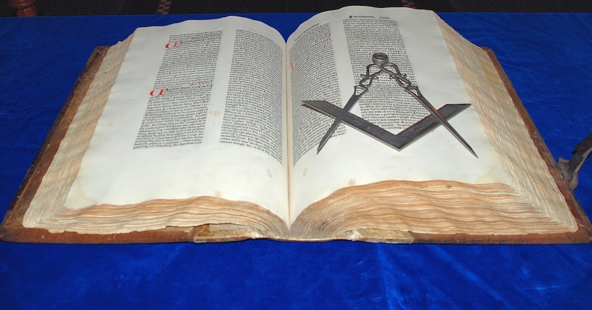 The Magpie Mason ‘Weird Fact Wednesday The oldest Masonic Bible?’