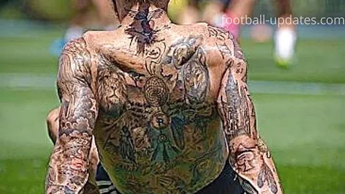 Most Tattooed Footballers in the World