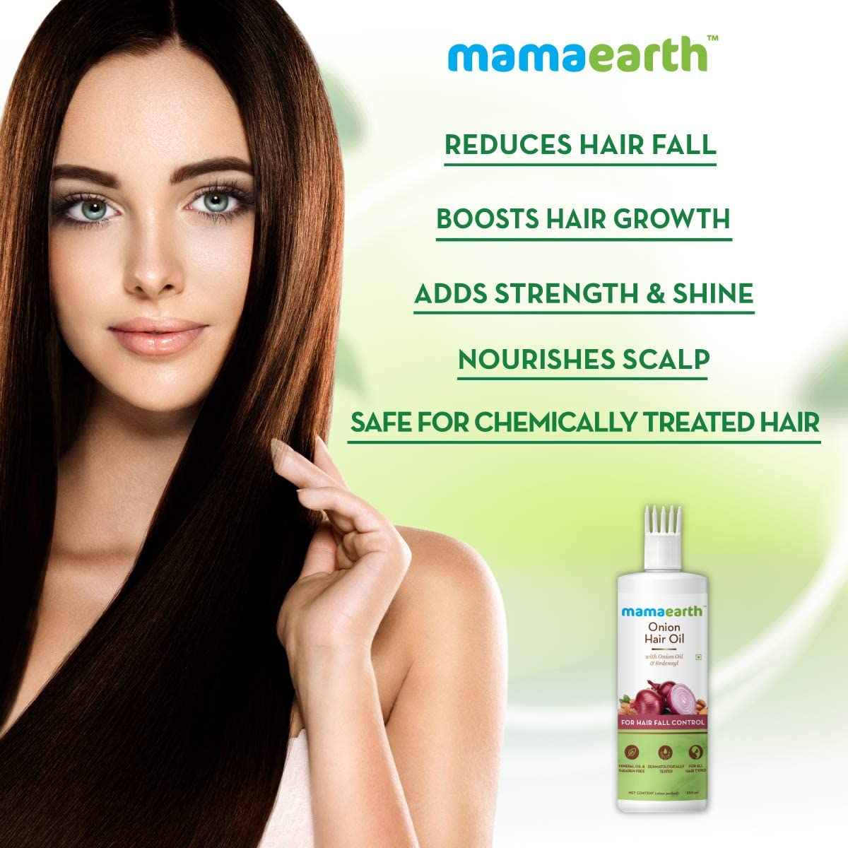 mama earth onion hair oil