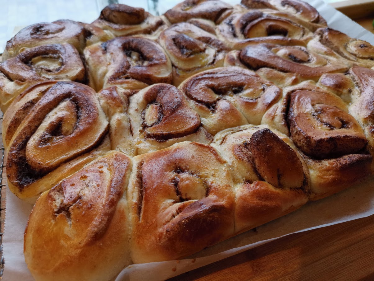 Saftige kanelsnurrer