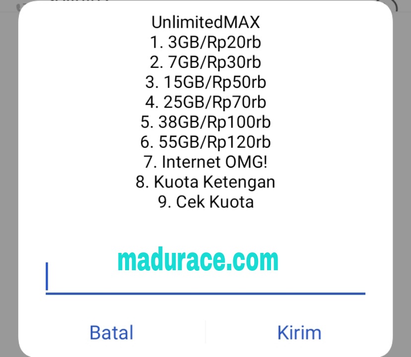 Cara Daftar Paket Internet Murah Telkomsel Rp 20 Ribu Dapat Kuota Utama Unlimited Madurace