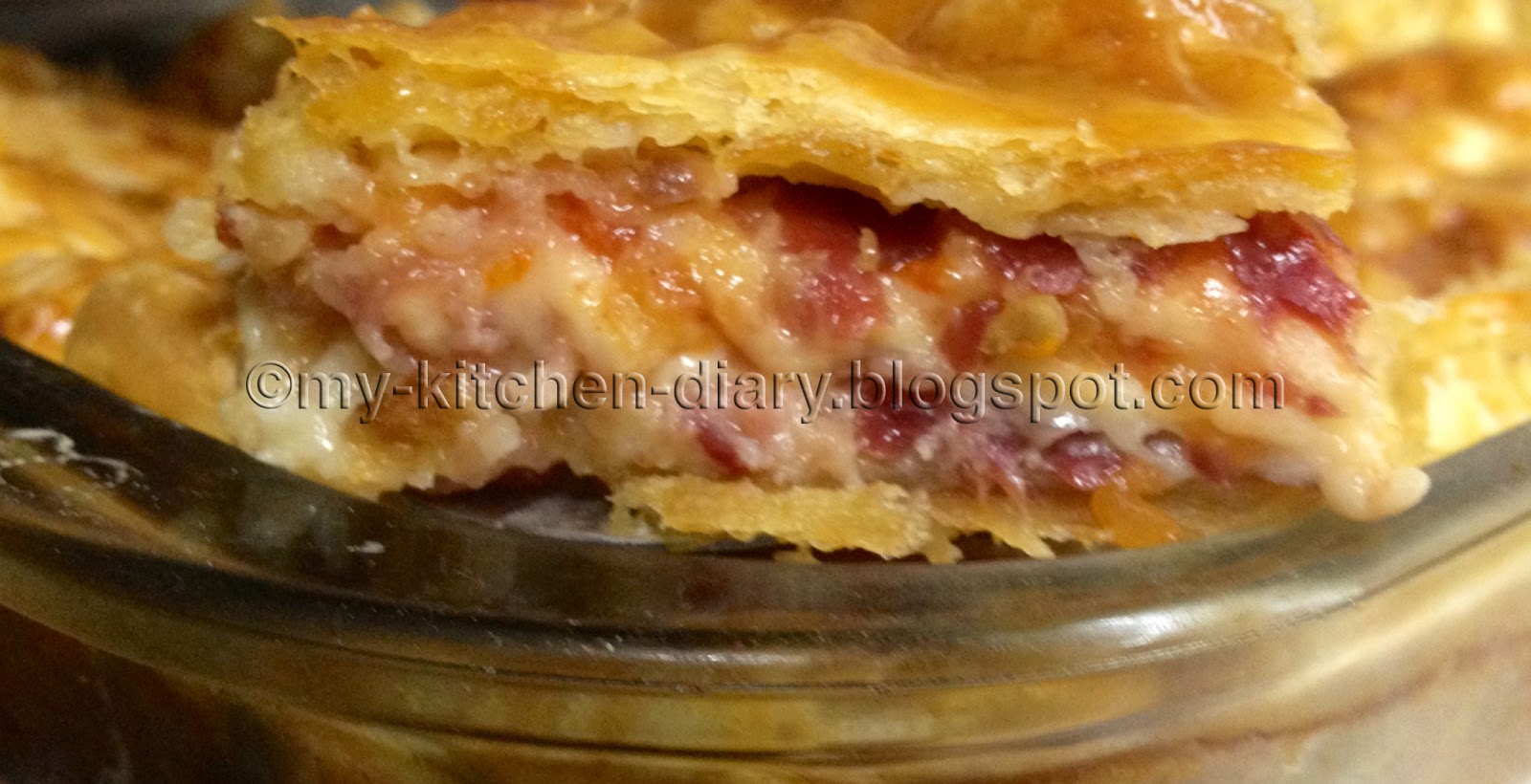 My Kitchen Diary Pastrami pie / Παστουρμαδόπιτα