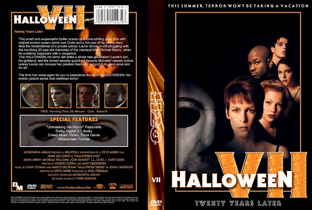 The Horrors Of Halloween Halloween H20 20 Years Later 1998 Vhs