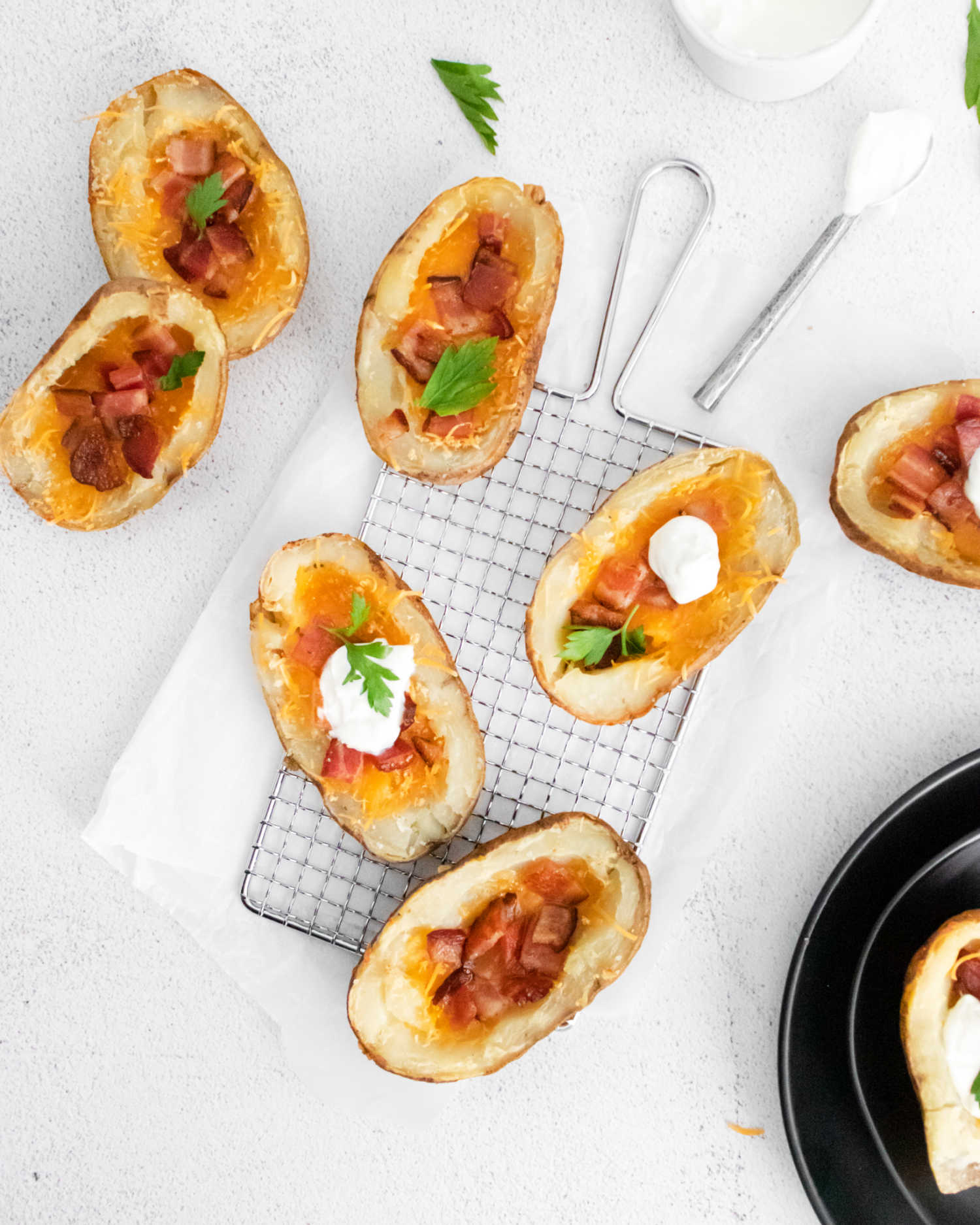 loaded potato skins