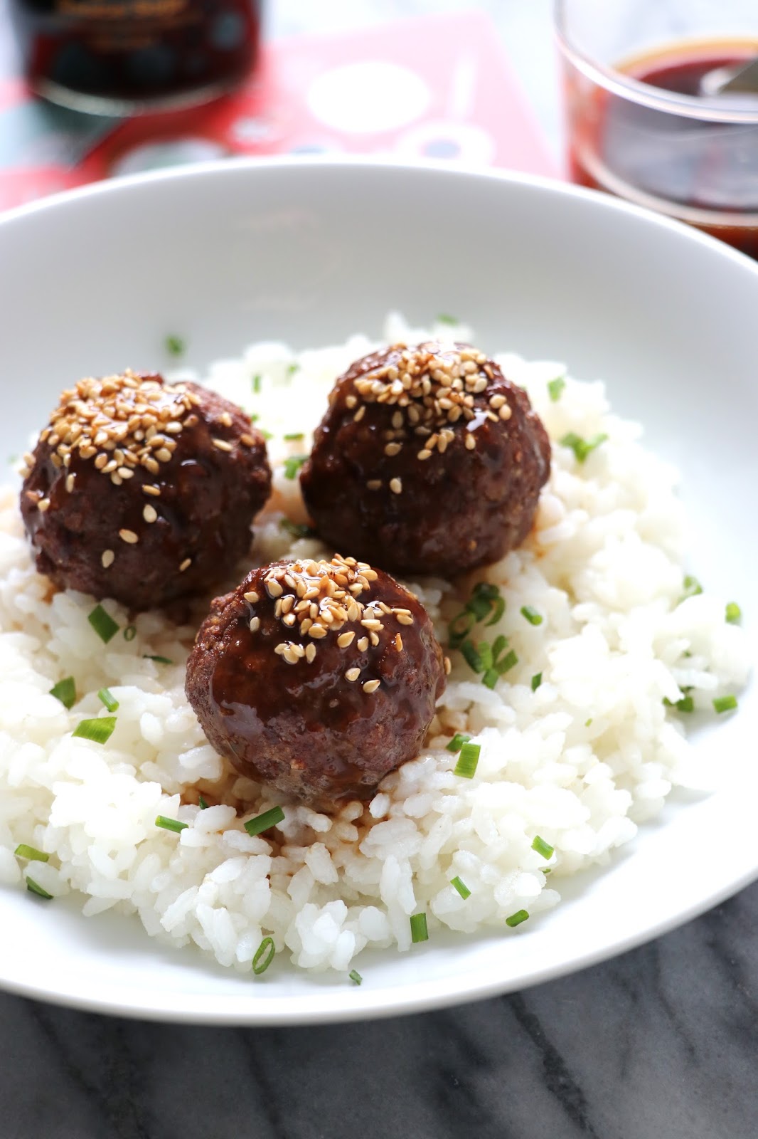 The Cook Time Boulettes de boeuf façon asiatique