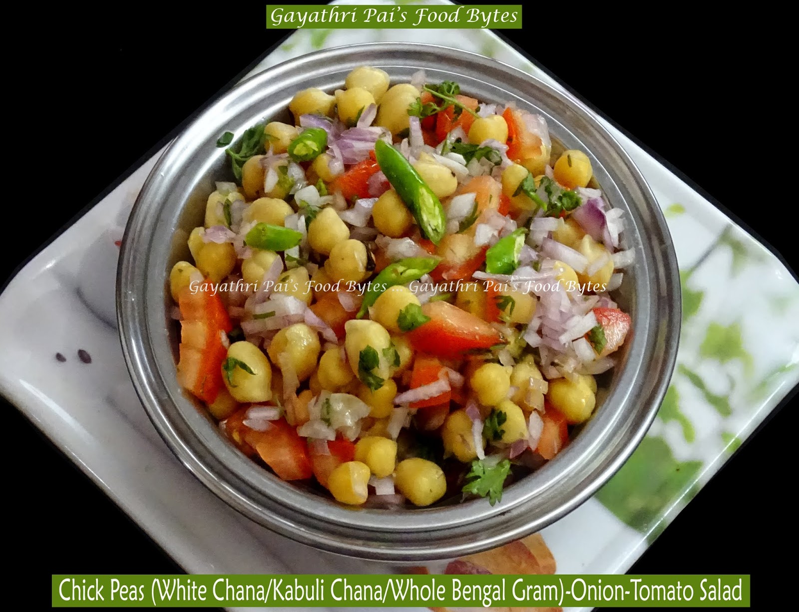 Gayathri Pai's Food Bytes Chick Peas (White Chana/ Bengal Gram/ Kabuli