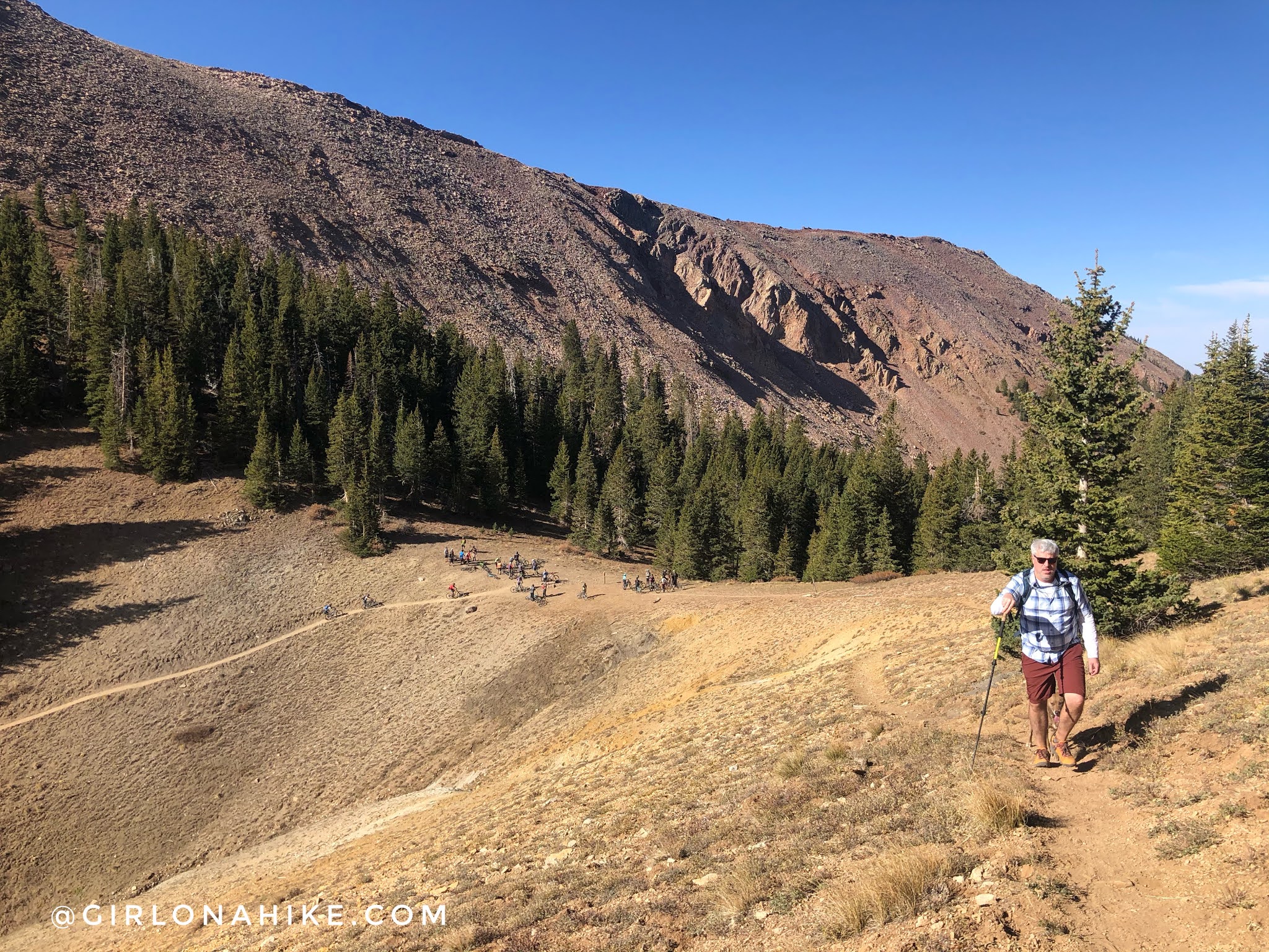 Hiking to Mt.Tomasaki, LaSal Mountains Girl on a Hike