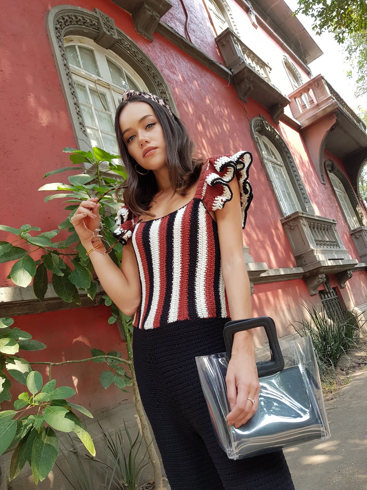 zara crochet jumpsuit