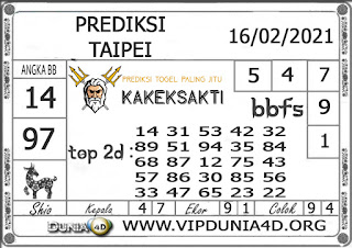 Prediksi Togel TAIPEI DUNIA4D 16 FEBRUARI 2021 Prediksi Togel TAIPEI DUNIA4D 16 FEBRUARI 2021