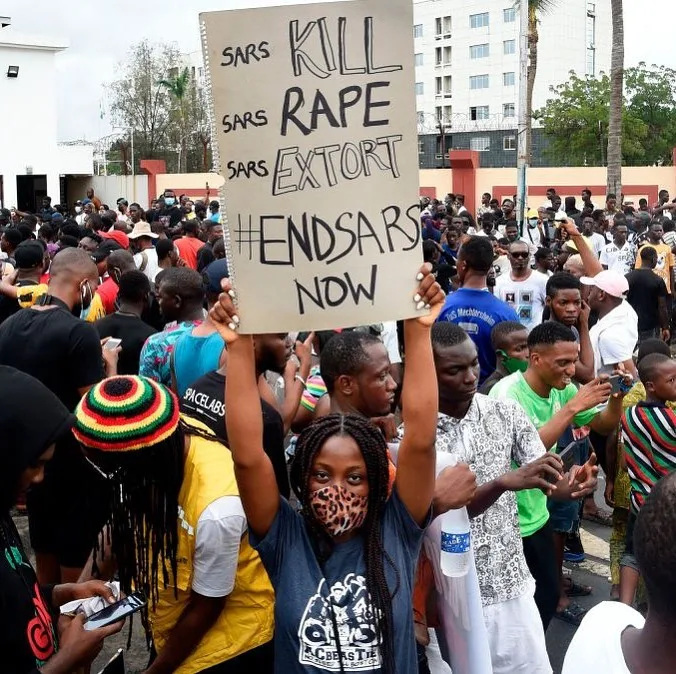 END SARS NOW, END POLICE BRUTALITY