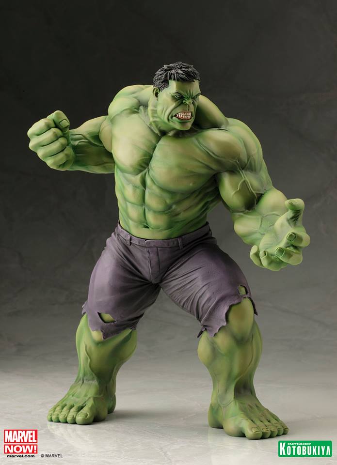 welovetoys: News: Kotobukiya previews Marvel Comics Hulk Avengers Now