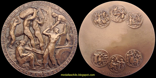 Medalla Federación de Comercio Paul Landowski