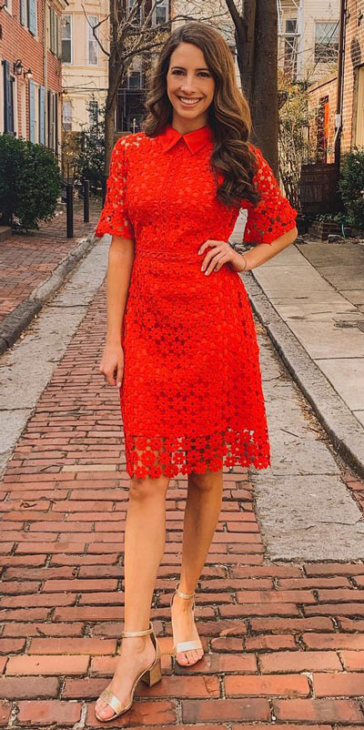 From casual outfits for family reunions to crazy trendy party outfits, we've got your back see these 24 Best Christmas Outfits You Can Shop this Holiday Season. | Boho mini lace dress | #christmas #holiday #newyear #dress