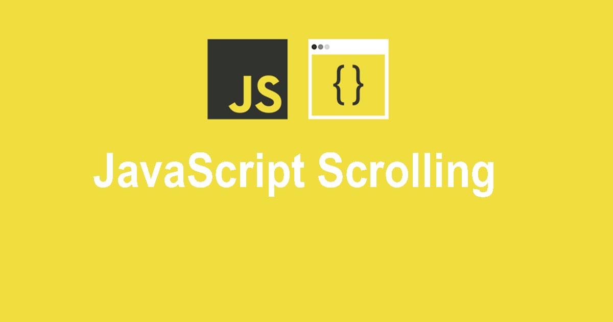 JavaScript Scrolling
