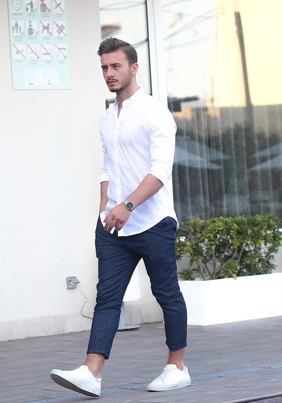 look com sapatenis branco masculino