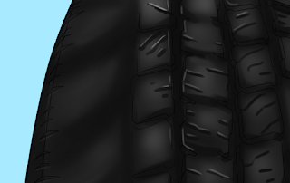 measured tire wear 