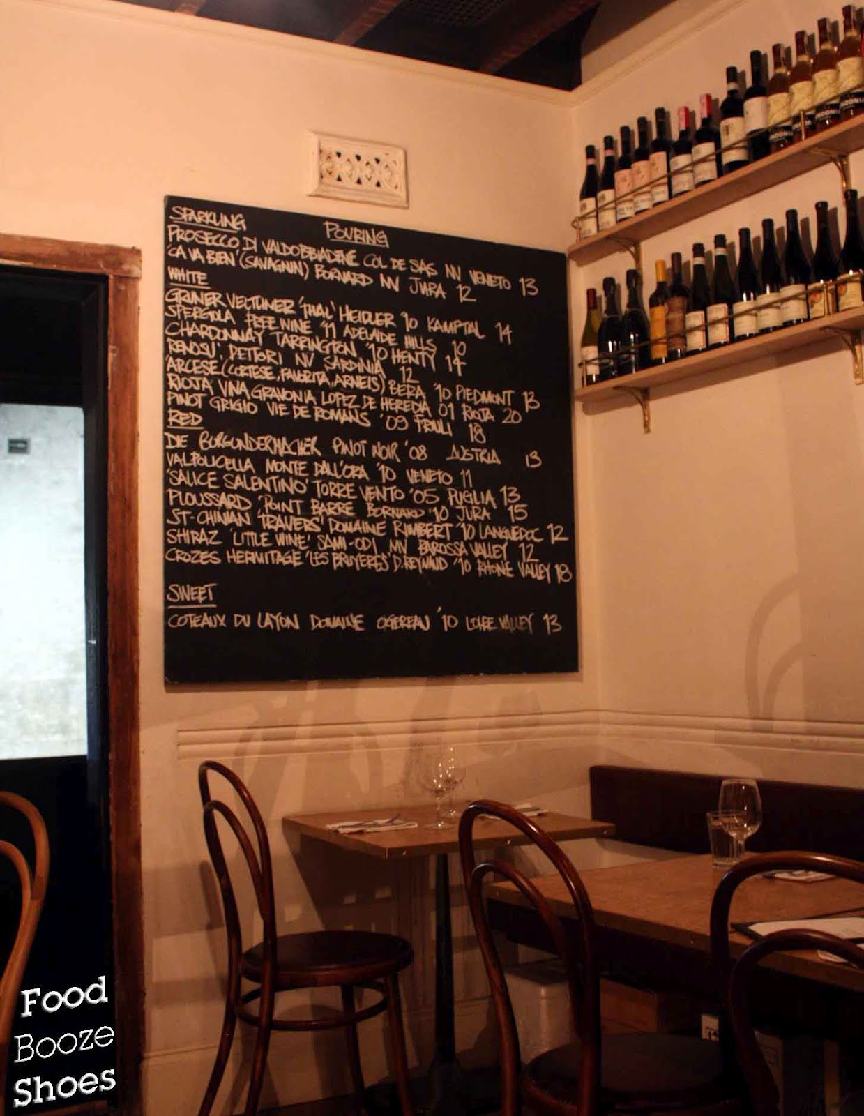 Food, booze and shoes 10 William Street Addressing Paddington