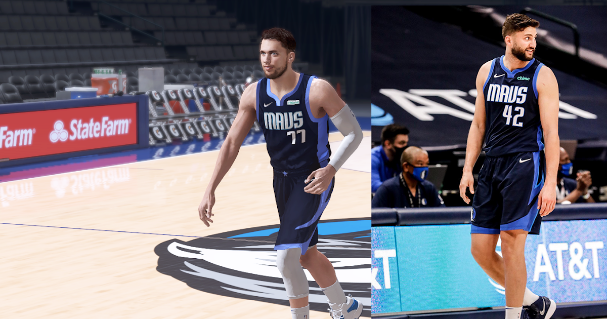 NBA 2K21 Dallas Mavericks 2021 Official Earned Jersey by