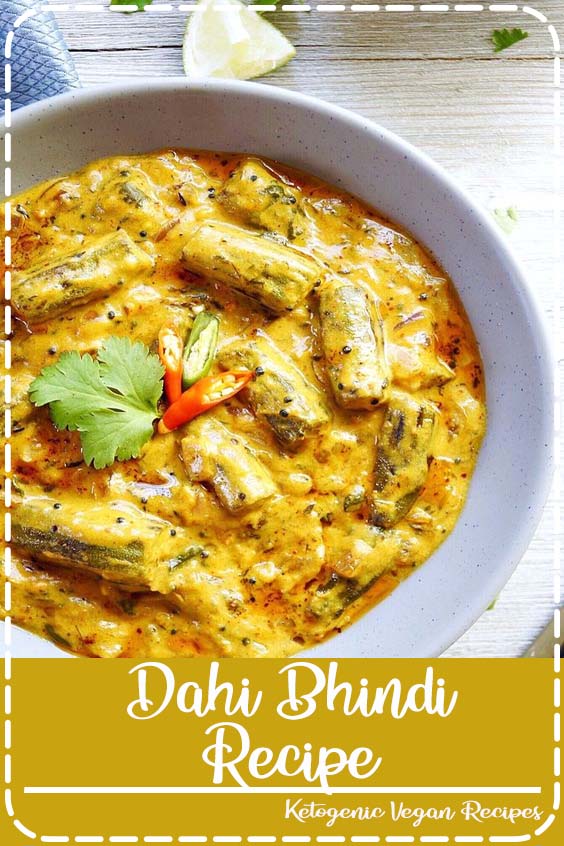 Dahi Bhindi Recipe Hebbar's Kitchen