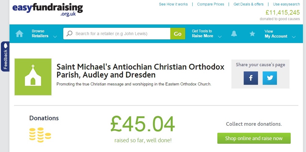 Raise money for Saint Michael's Church on Easyfundraising.org.uk