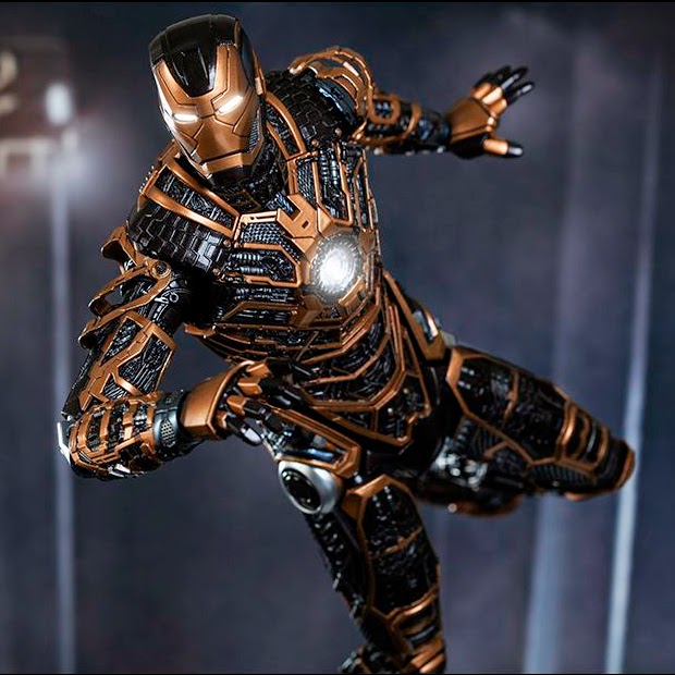 toyhaven Hot Toys "Iron Man 3" 1/6 scale Skeleton Suit Mark XLI "Bones" collectible