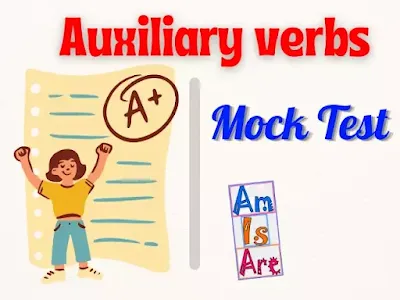 Auxiliary verbs Mock Test