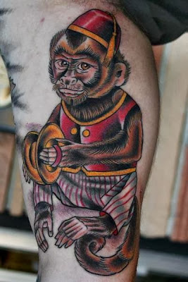 Tatuaje de monito