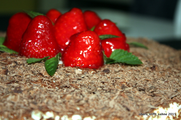 Torte mit Eierlikör