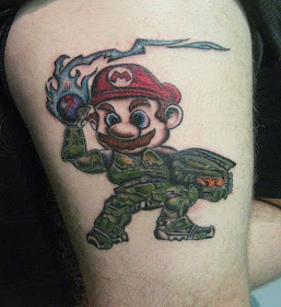 Super Mario Tattoo