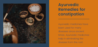 Ayurvedic Remedies for constipation