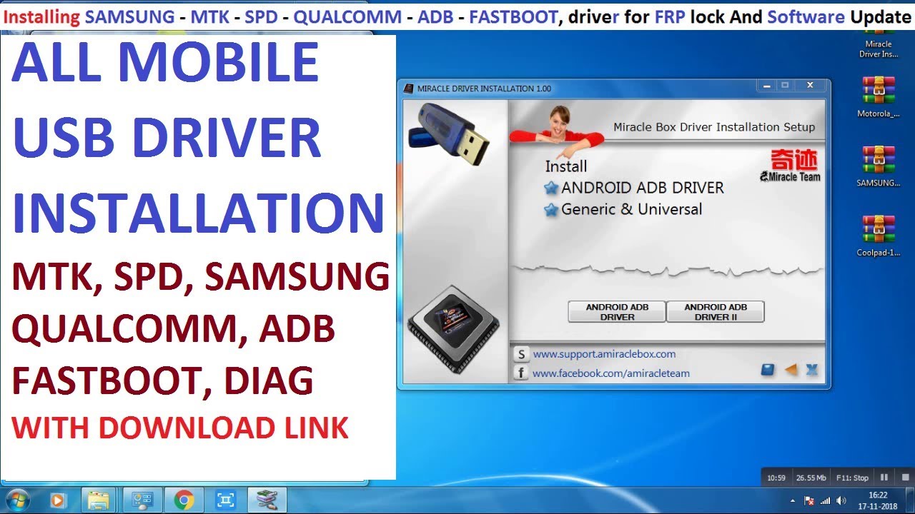 ALL MTK SPD ADB USB DRIVERS Free Download - Download Latest.