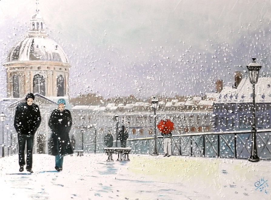 Pont des Arts d'après S. Roche