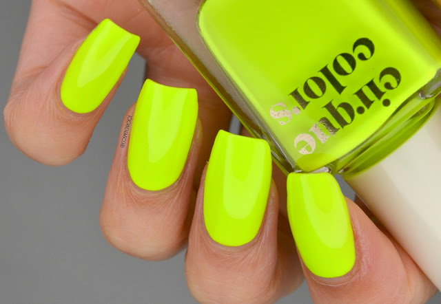 Cirque Colors Electric Daisy Swatch