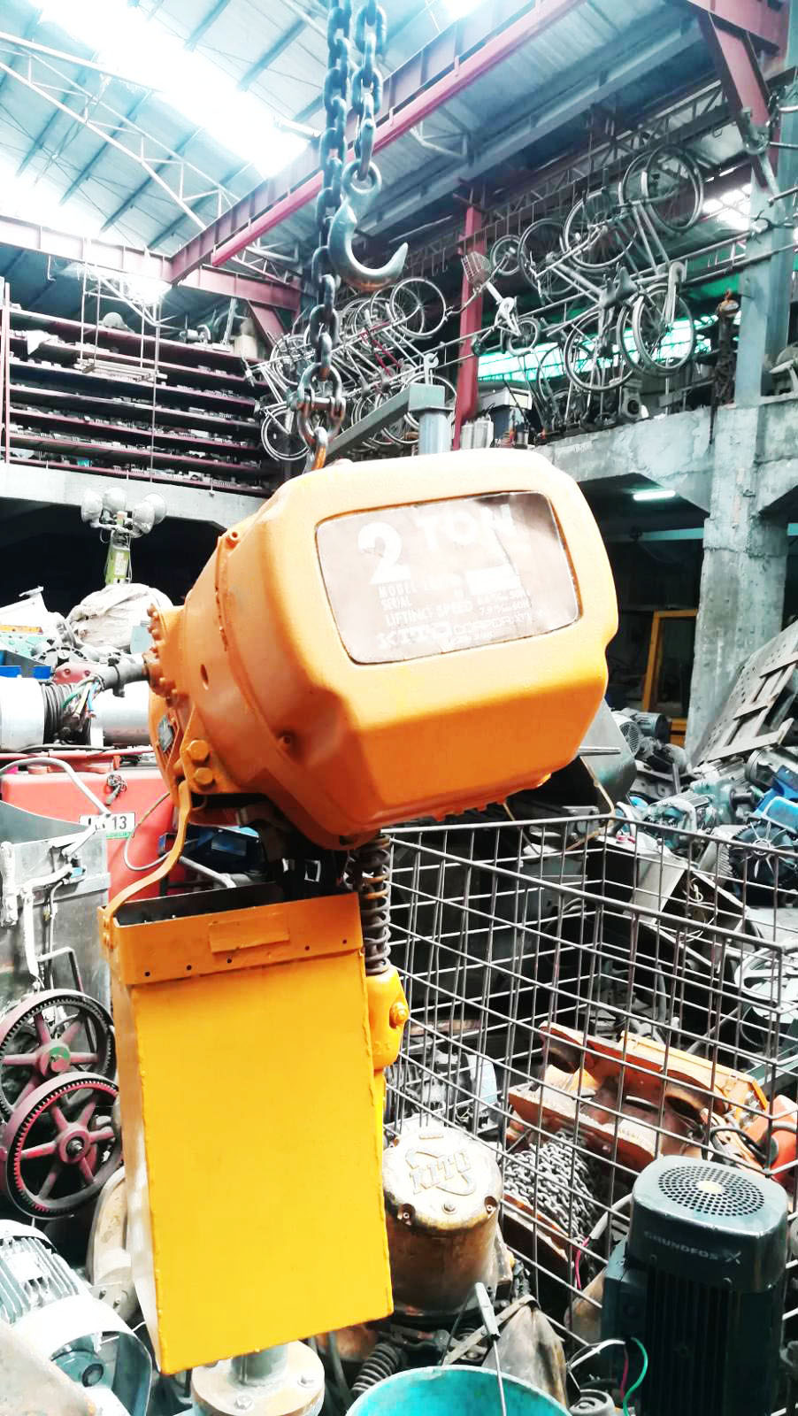 Products Kito Chain Hoist 2 tons from Japan 2T