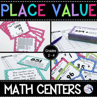 Place Value Math Centers