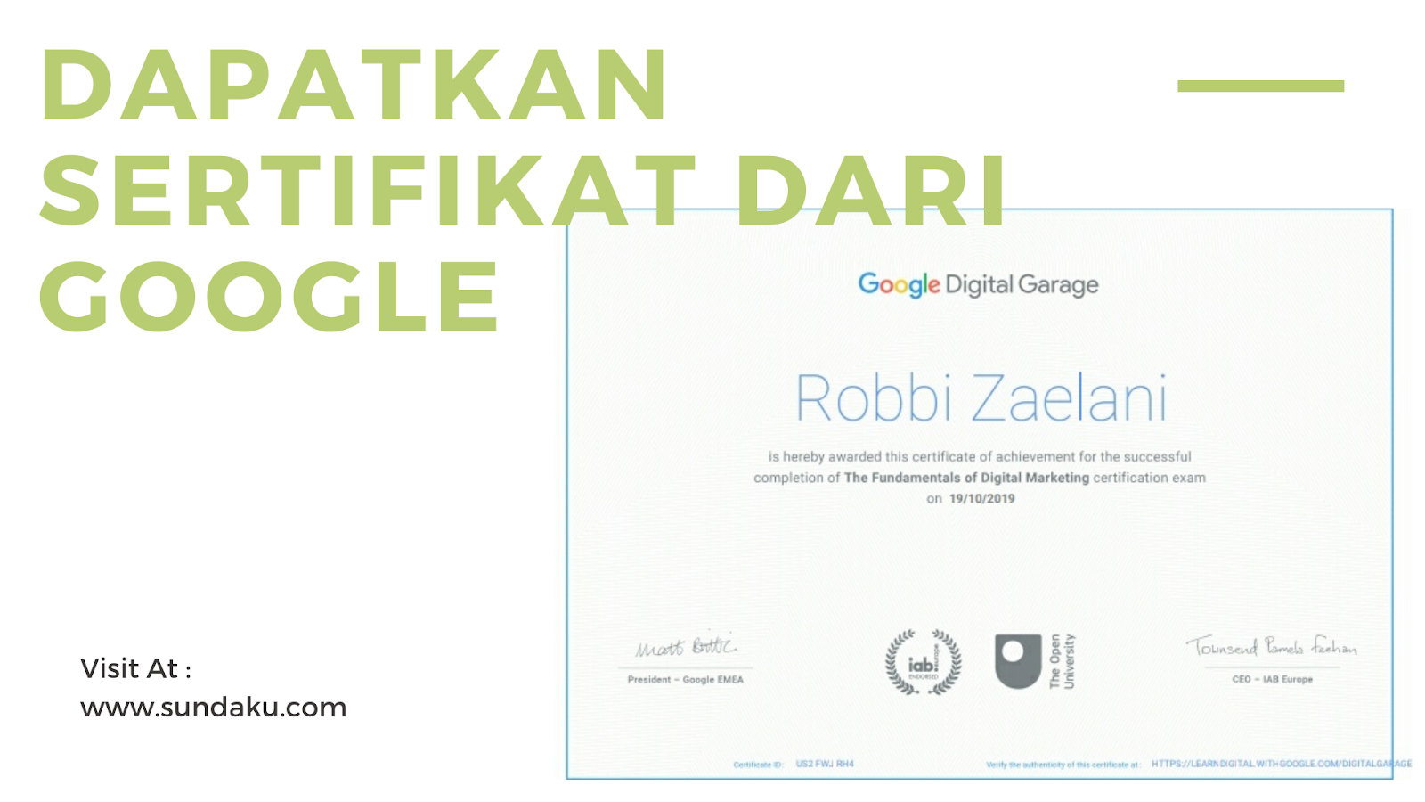 27++ Kunci jawaban google digital garage info