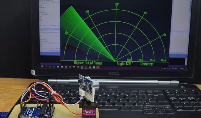 Arduino Microcontroller: HOW TO MAKE A SIMPLE RADAR SYSTEM USING ARDUINO
